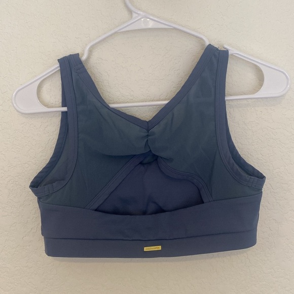 Cleo Harper Set of 3 sports bras Small blue, rose, black, gold - Picture 4 of 14